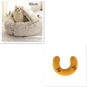 Winter Plush Pet Bed