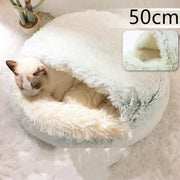 Winter Plush Pet Bed