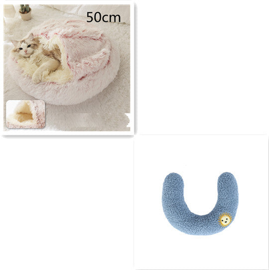 Winter Plush Pet Bed