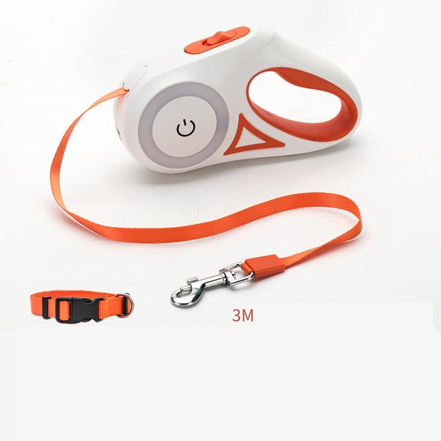 Retractable Dog Leash with Spotlight